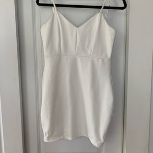 2/$28 Lulus white mini dress